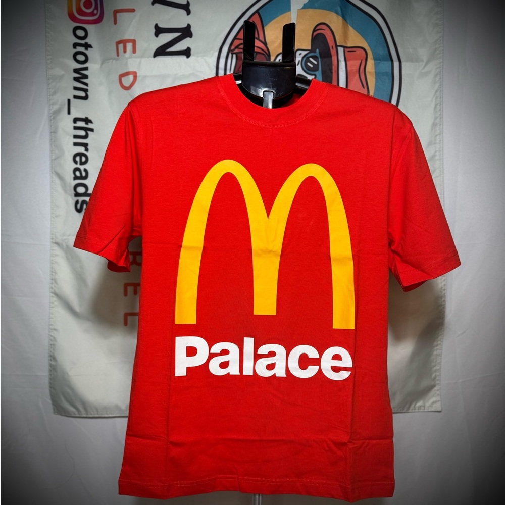 PALACE McDONALD'S Logo Skateboard Shirt *SMALL*